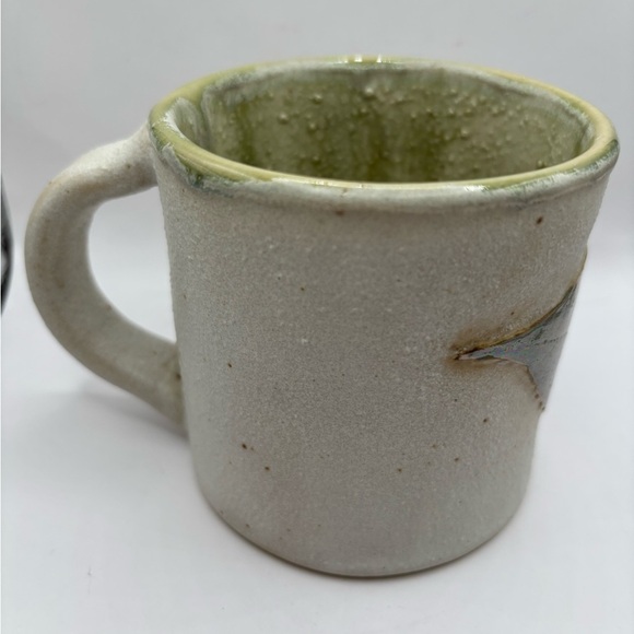 White Ceramic Art Mug - Picture 8 of 9